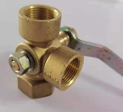 三面內(nèi)螺紋旋塞閥，G1/2-M20*1.5